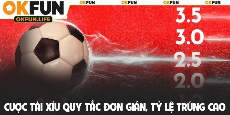 Cược tài xỉu với quy tắc đơn giản, tỷ lệ trúng cao