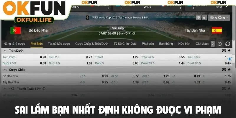 Sai lầm bạn nhất định không được vi phạm